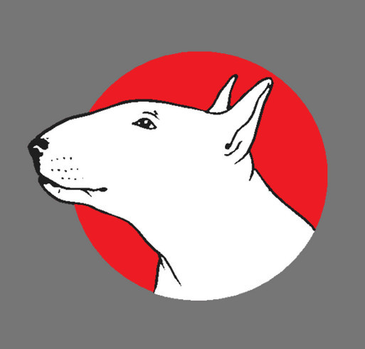 English Bull Terrier Rehab of Canada Fundraiser shirt design - zoomed