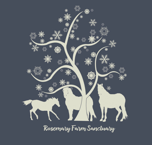 Winter 2015 at Rosemary Farm Sanctuary shirt design - zoomed