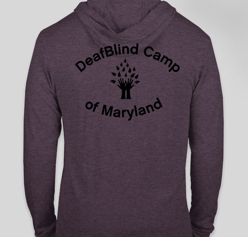 DeafBlind Camp of Maryland Fundraiser - unisex shirt design - back