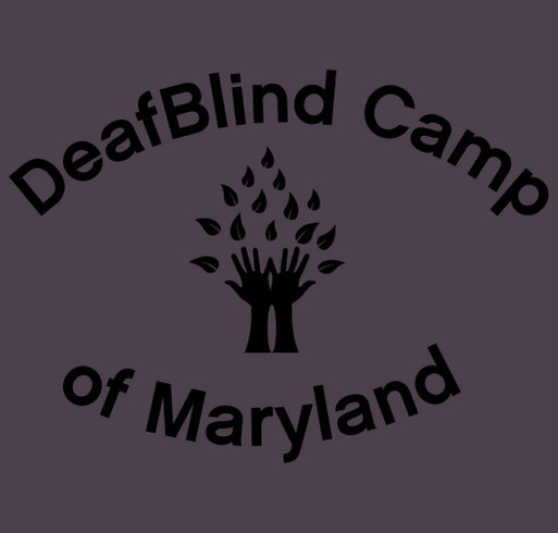 DeafBlind Camp of Maryland shirt design - zoomed