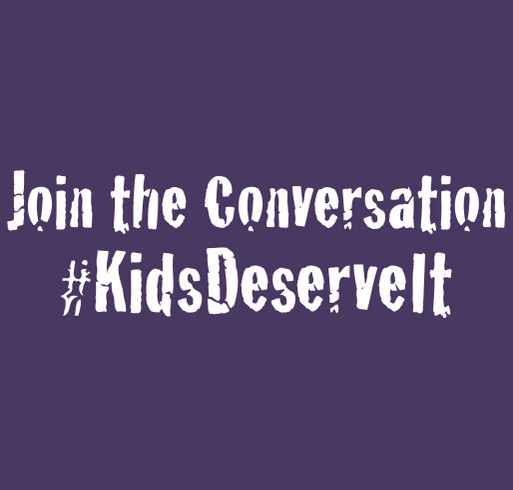 Kids Deserve It! - Hooded Long Sleeve Tees shirt design - zoomed