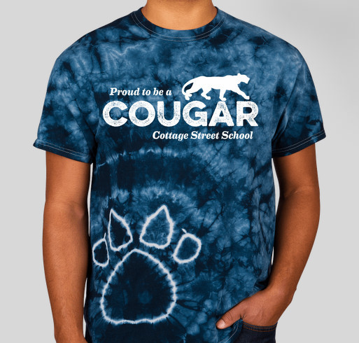 Wherever You're Learning this Year: Tell Everyone You're Proud to be a CSS Cougar! Fundraiser - unisex shirt design - front