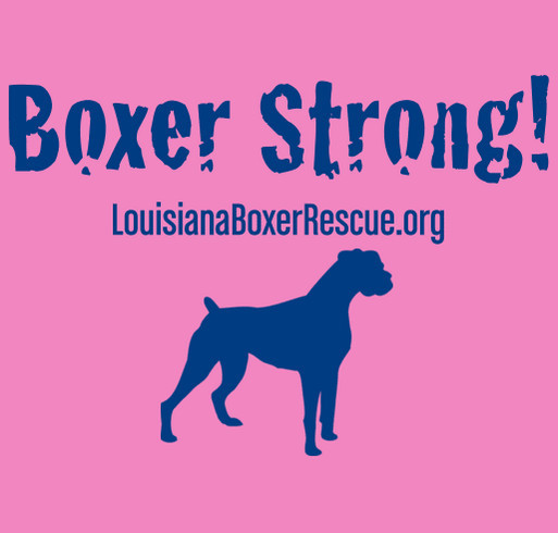Boxer Strong! shirt design - zoomed