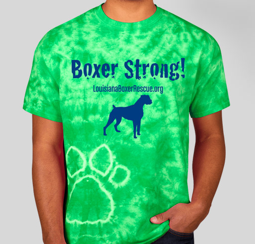 Boxer Strong! Fundraiser - unisex shirt design - front