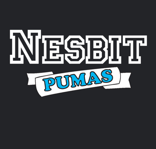 Nesbit Elementary Puma Pride "Paw" Shirt shirt design - zoomed