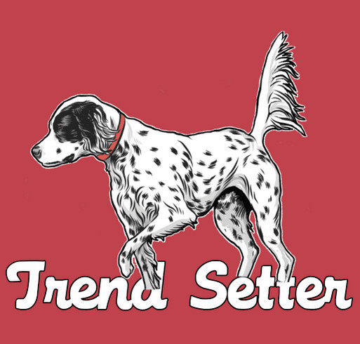 Illinois Birddog Rescue shirt design - zoomed