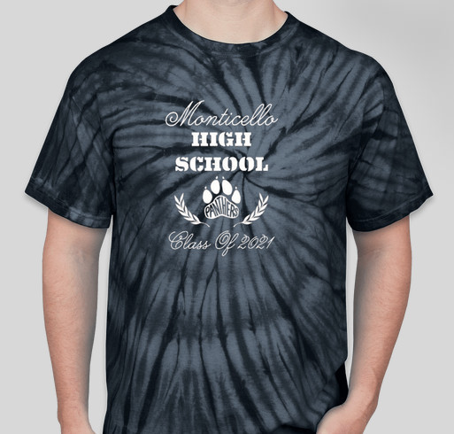 Monticello Senior Class of 2021 Fundraiser - unisex shirt design - front