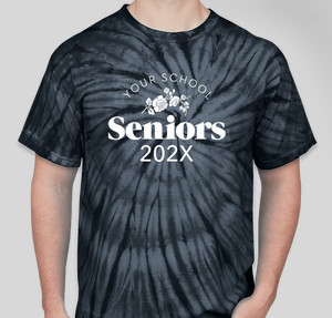 seniors 2022 tie dye