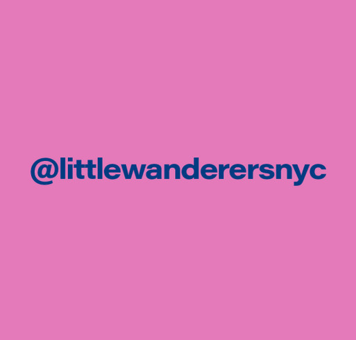 Little Wanderers Tie Dye T-Shirt Fundraiser shirt design - zoomed