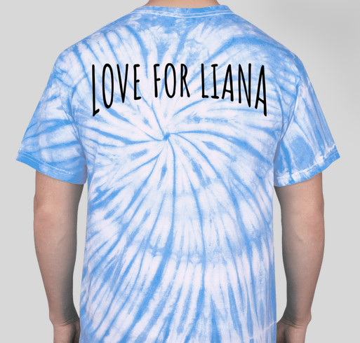 LOVE FOR LIANA Fundraiser - unisex shirt design - back