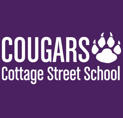 Tie-Dye Cottage Cougar T-Shirts - Choose from Multiple Colors shirt design - zoomed