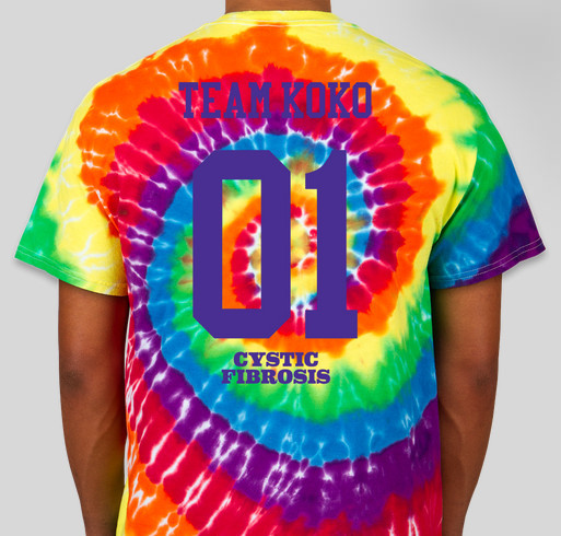 Kure For Koko / 2015 Great Strides T-shirts Fundraiser - unisex shirt design - back