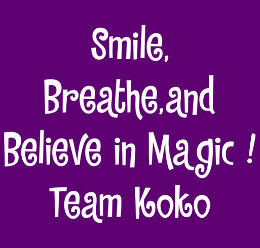 Kure For Koko / 2015 Great Strides T-shirts shirt design - zoomed