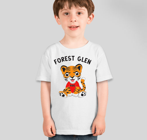 Forest Glen Spirit! Fundraiser - unisex shirt design - front