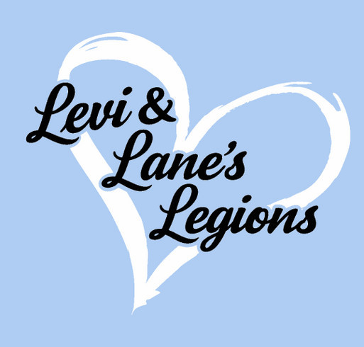 Levi & Lane’s Legions Shirt Fundraiser shirt design - zoomed
