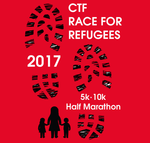 Carry the Future 2017 Race for Refugees - Kids shirt design - zoomed