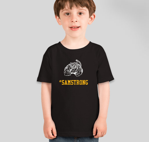 SamStrong Infant, Toddler and Youth Shirts Fundraiser - unisex shirt design - front