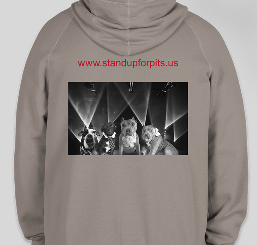 Stand Up For Pits! Fundraiser - unisex shirt design - back