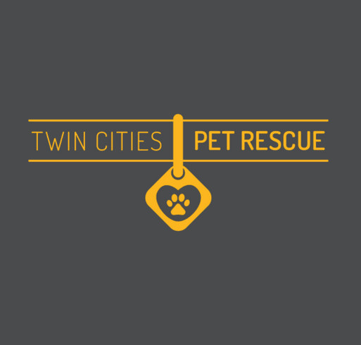 Twin Cities Pet Rescue Apparel shirt design - zoomed
