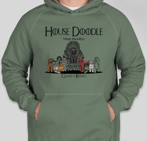 DRC "Game of Thrones" Spoof, "House Doodle" Fundraiser Fundraiser - unisex shirt design - front