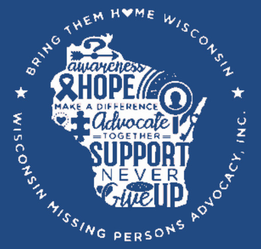 2022 Missing Persons Awareness Campaign shirt design - zoomed