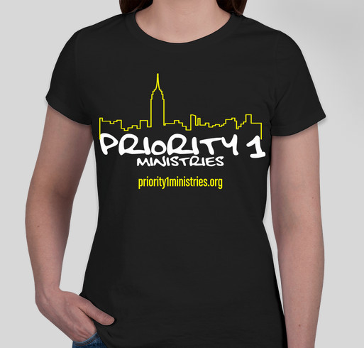 Priority 1 Ministries T-Shirt Fundraiser Fundraiser - unisex shirt design - front