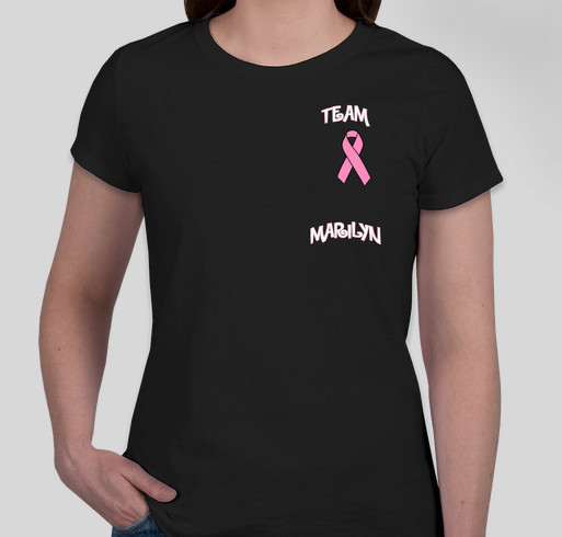 Team Marilyn Fundraiser - unisex shirt design - front