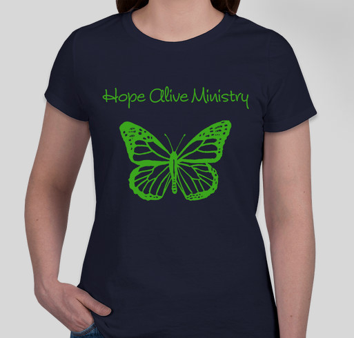 Hope Alive Ministry Spring T-Shirt Sale! Fundraiser - unisex shirt design - front