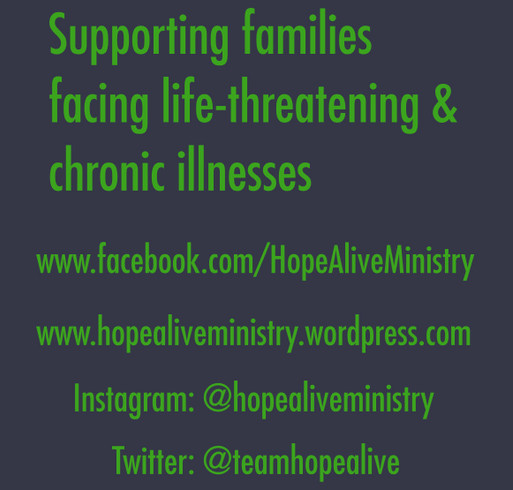 Hope Alive Ministry Spring T-shirt & Tank Top Sale shirt design - zoomed