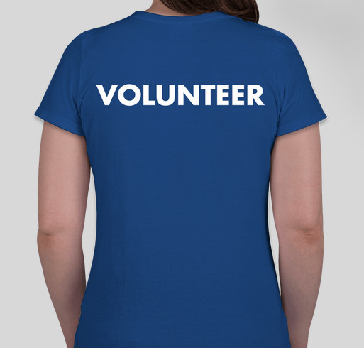 WAA VOLUNTEER (back) WREATHS across AMERICA Fundraiser - unisex shirt design - back