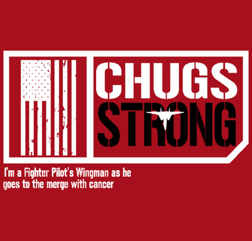 CHUGS STRONG!!! shirt design - zoomed