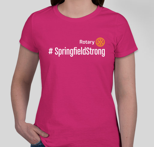 #SpringfieldStrong Fundraiser - unisex shirt design - front
