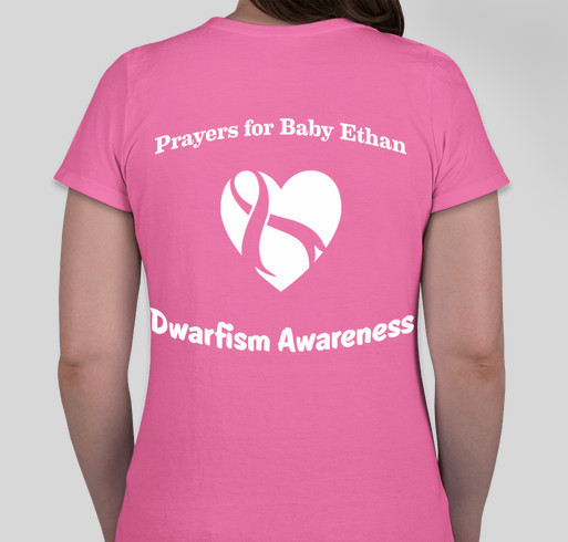 Prayers For Baby Ethan Fundraiser - unisex shirt design - back