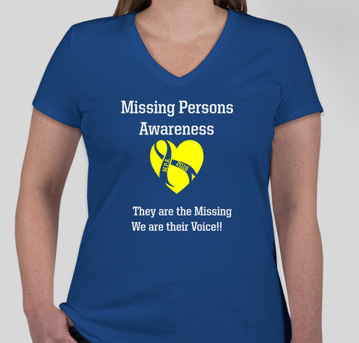 Missing Persons Awareness T-Shirt Campaign Custom Ink Fundraising