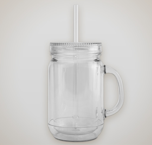 20 oz. Mason Jar-Style Acrylic Mug - Selected Color