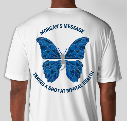 Westminster Lacrosse Morgan's Message Dedication Game Fundraiser - unisex shirt design - back