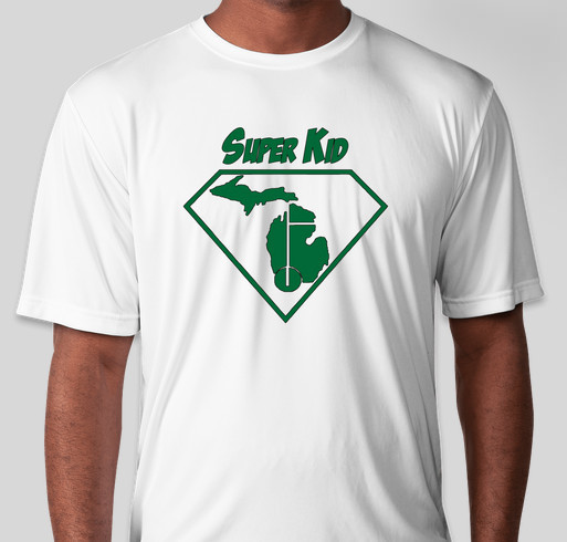 MiGCSA Super Kid T-Shirt Fundraiser - unisex shirt design - front