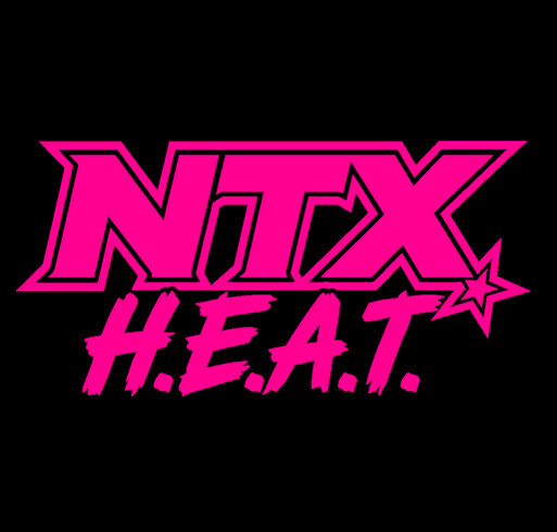 NTX Heat Inaugural Season Support shirt design - zoomed