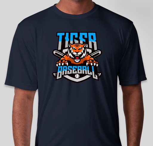 Fort Hamilton Tiger Baseball Fundraiser - unisex shirt design - front