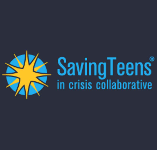 SavingTeens In Crisis Collaborative shirt design - zoomed