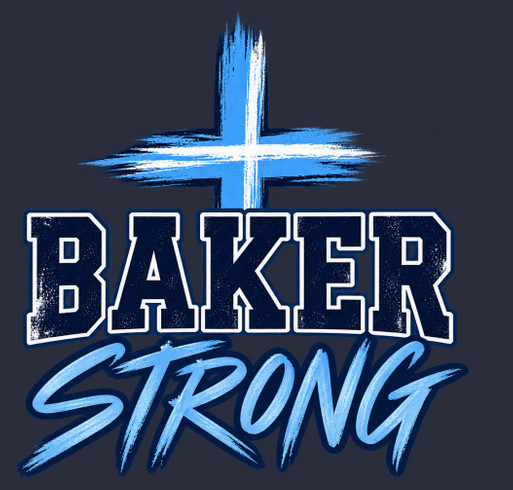 Baker Strong shirt design - zoomed