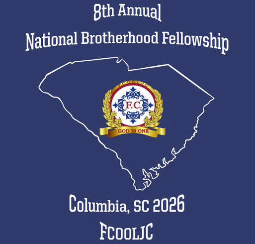 8th Annual National Brotherhood Fellowship shirt design - zoomed