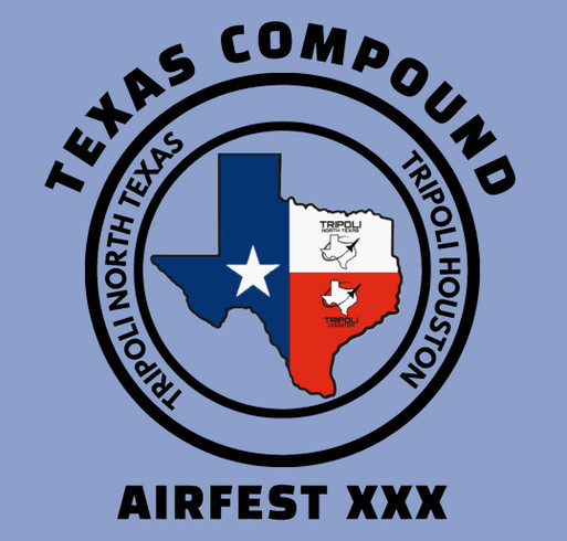 Texas Compound AirFest XXX shirt design - zoomed