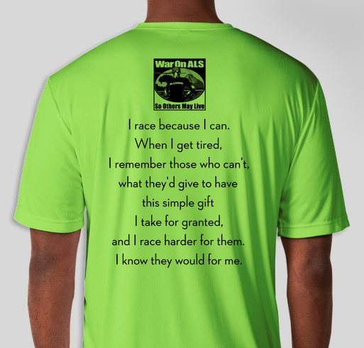 TeamDreaChallenge Fundraiser - unisex shirt design - back