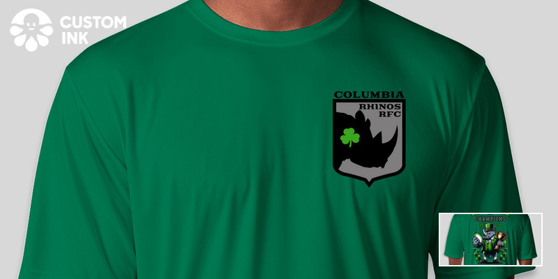 Columbia Rhinos St. Pat's Shirt Fundraiser Custom Ink Fundraising