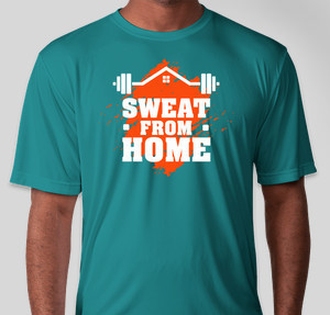 sweat from home