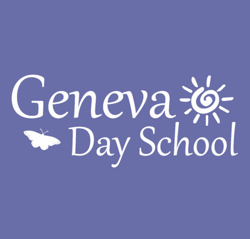 Geneva Day School Spirit Wear ADULT shirt design - zoomed