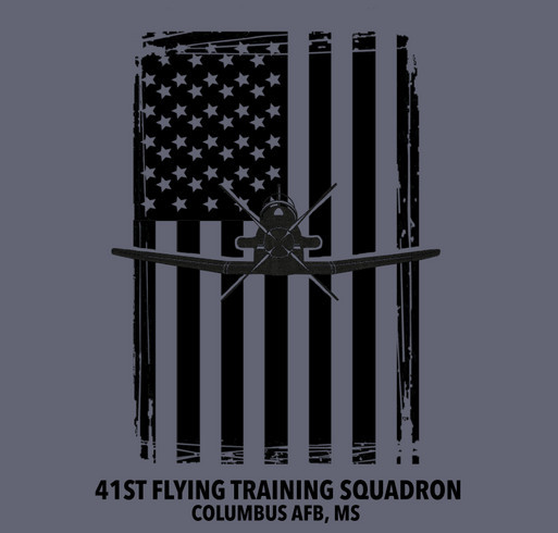 41st FTS Fundraiser shirt design - zoomed