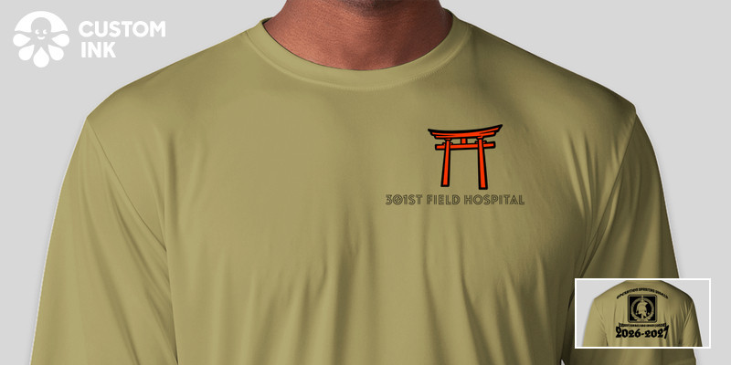 Key Icon Ico 301st FIELD HOSPITAL 2026 TAN Custom Ink Fundraising