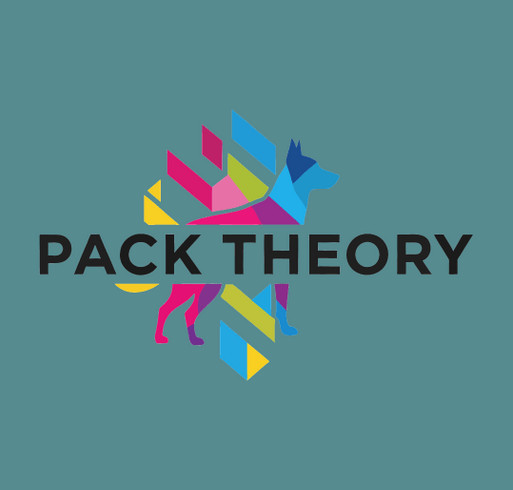 Pack Theory: Built by the Pack shirt design - zoomed